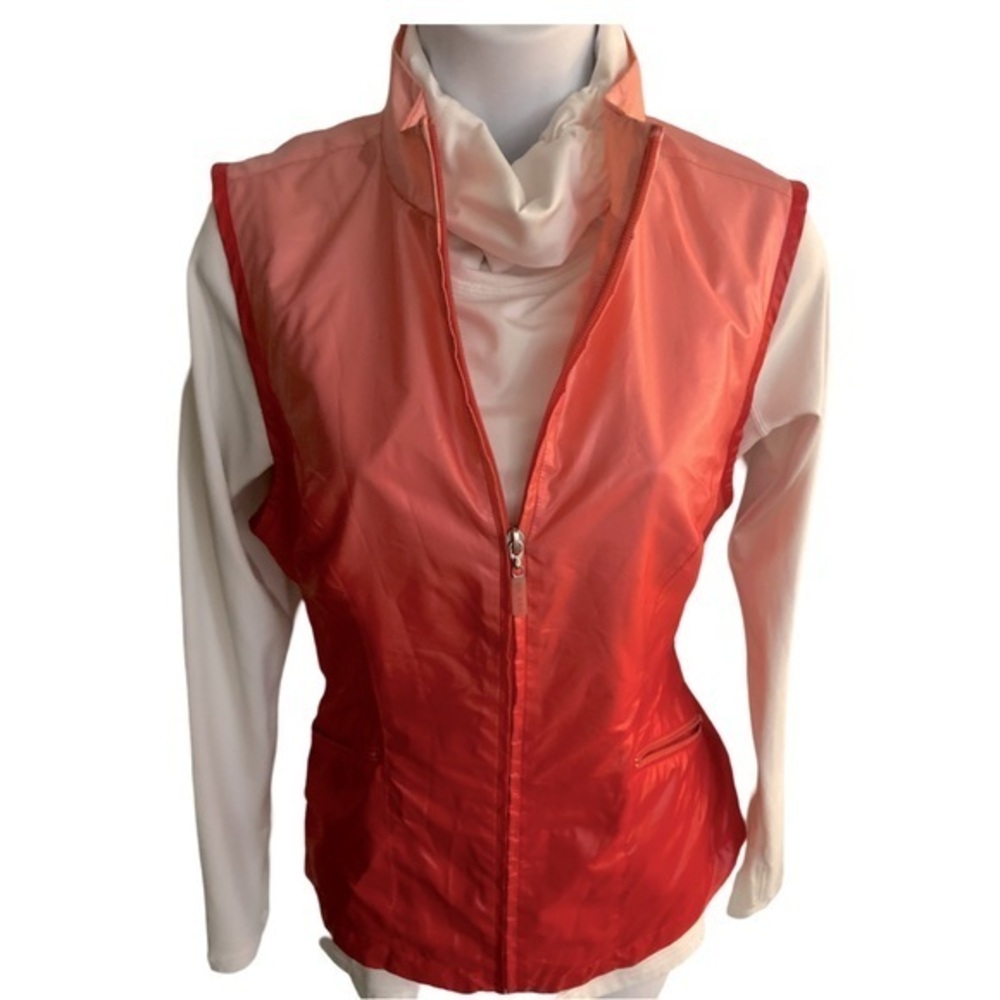 EP Pro Golf Vest - M red  gradient, nylon